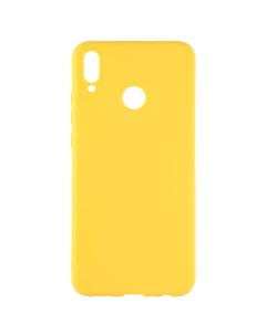 Чехол Soft на Honor 8X защитный противоударный матовый желтый Mobileocean