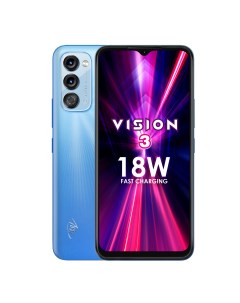 Смартфон Vision 3 3 64GB jewel blue YQ 00008439 Itel