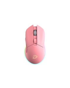 Беспроводная игровая мышь EM901 розовый Dareu