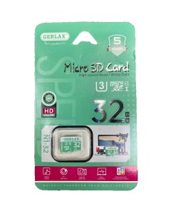 Карта памяти Micro SD 32Гб SD32 SD32 Gerlax