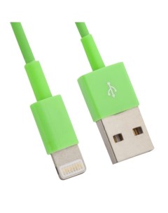USB кабель LP для Apple iPhone iPad Lightning 8 pin зеленый европакет Liberty project