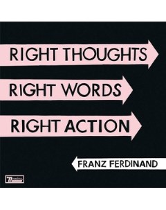 Franz Ferdinand Right Thoughts Right Words Right Action 180g Domino records