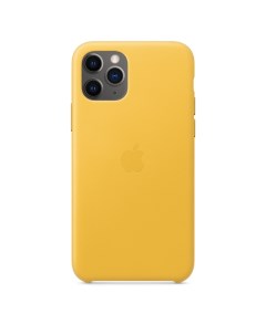 Чехол для iPhone 11 Pro Leather Case Meyer Lemon Apple