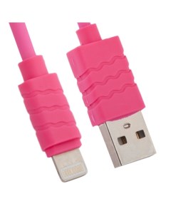 USB кабель LP для Apple iPhone iPad Lightning 8 pin розовый европакет Liberty project