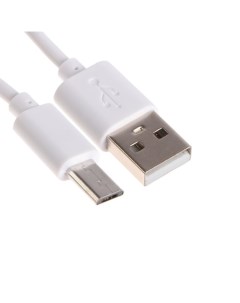 Кабель MC 01L Micro USB USB 2 А 1 м PVC белый Maxvi