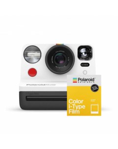Фотоаппарат моментальной печати I Type Instant Camera белый черный Polaroid