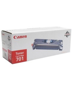 Картридж для лазерного принтера 701M пурпурный оригинал Canon