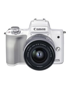 Фотоаппарат системный EOS M50 Mark II 15 45mm White Canon