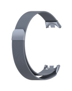 Ремешок для Mi Band 8 миланская петля серый космос Xiaomi