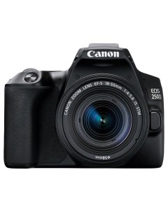 Фотоаппарат зеркальный EOS 250D 18 55mm IS STM Black Canon