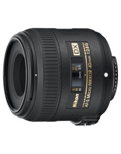 Объектив AF S DX Micro Nikkor 40mm f 2 8G Nikon