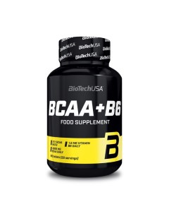 БЦАА BCAA В6 100 таблеток Biotechusa