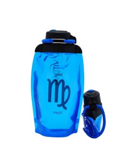Бутылка B050BLS 1205 500 мл синяя virgo Vitdam