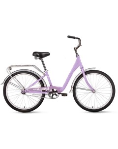 Подростковый велосипед Grace 24 год 2022 цвет Фиолетовый Белый Forward