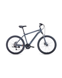Велосипед Hardi 26 2 1 D 2022 18 серый матовый черный Forward