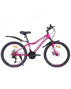Велосипед Avenger 2022 13 розовый неон серый Altair