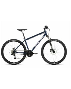 Велосипед Sporting 3 2 HD 2022 19 темно синий серебристый Forward