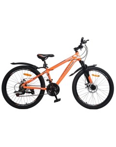 Велосипед MА241D 2021 13 оранжевый серый Rook