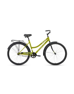 Велосипед City Low 2022 19 зеленый черный Altair