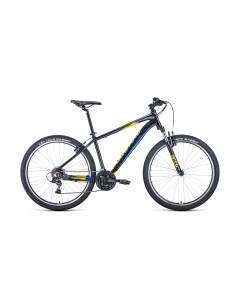 Велосипед Apache 1 0 2022 17 черный желтый Forward