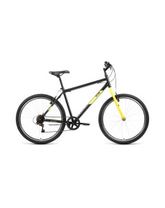 Велосипед MTB HT 1 0 2022 17 черный желтый Altair