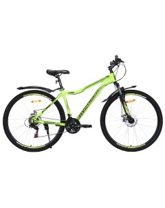 Велосипед C295D 2021 17 5 желтый неоновый черный Avenger