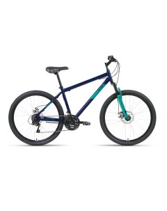 Велосипед MTB HT 2 0 2022 19 темный синий бирюзовый Altair