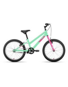 Велосипед MTB HT Low 2022 10 5 мятный розовый Altair