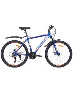 Велосипед A264D 2021 19 синий оранжевый Avenger