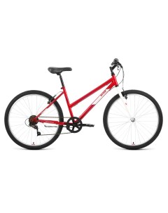 Велосипед MTB HT Low 2022 15 красный белый Altair