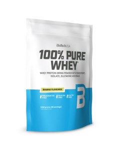 Протеин 100 Pure Whey 1000 г банан Biotechusa