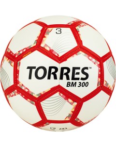 Мяч футбольный BM 300 арт F30743 р 3 Torres
