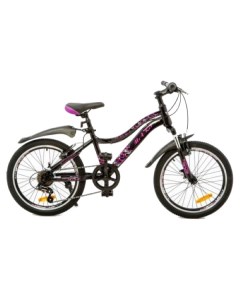 Велосипед Baska MD 2021 12 черный розовый Maks