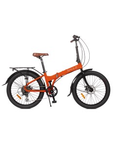 Складной велосипед Easy Fat оранжевый Shulz