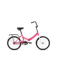 Велосипед City 20 2022 14 розовый белый Altair