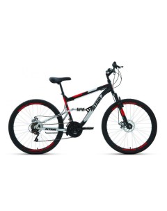Велосипед MTB FS 2 0 D 2022 16 черный красный Altair