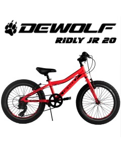 Велосипед детский горный городской Ridly JR 20 2022 Dewolf