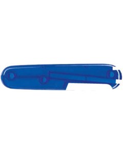 Накладка задняя для ножей 91 мм пластиковая полупрозрачная синяя Victorinox