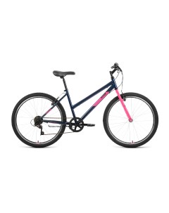 Велосипед MTB HT Low 2022 17 темный синий розовый Altair