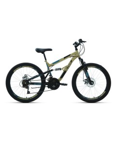 Велосипед MTB FS 2022 15 бежевый черный Altair