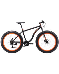 Велосипед Monster 26 D 2022 20 оранжевый черный Black one