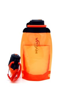 Бутылка B050ORS 500 мл оранжевая Vitdam