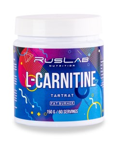 Аминокислота L Carnitine Tartrat 150гр вкус натуральный Ruslabnutrition