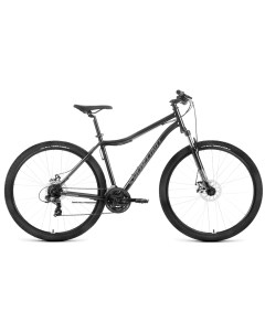 Велосипед Sporting 29 2 2 D 2022 21 черный темно серый Forward