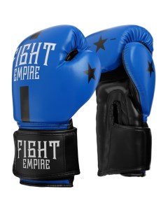 Боксерские перчатки 4153924 синие 8 унций Fight empire