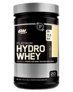 Протеин Platinum HydroWhey 800 г velocity vanilla Optimum nutrition