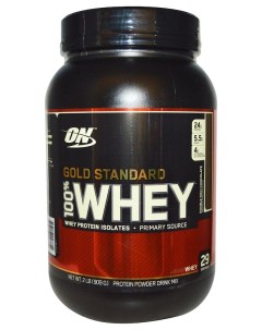 Протеин Gold Standard 100 Whey 909 гр Двойной насыщенный шоколад Optimum nutrition