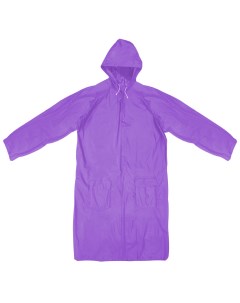 Плащ дождевик 466768 цвет фиолетовый размер M Garden show