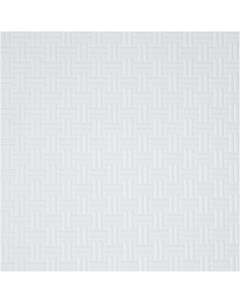 Плитка потолочная D513 50x50 см 2 м2 цвет белый Без бренда