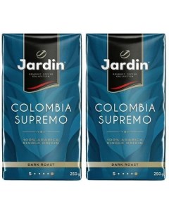 Кофе молотый Columbia Supremo 100 арабика 250 г х 2 шт Jardin